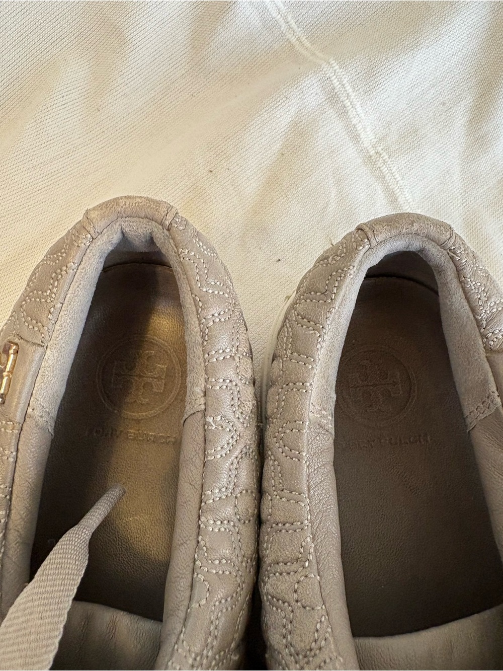 Tory Burch Bryant quilted sneakers - Picture 3 of 7